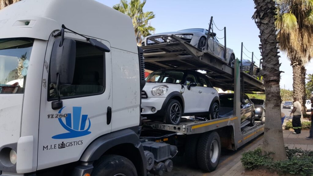 A photo of one of M.I.E. Logistics - Car Carriers